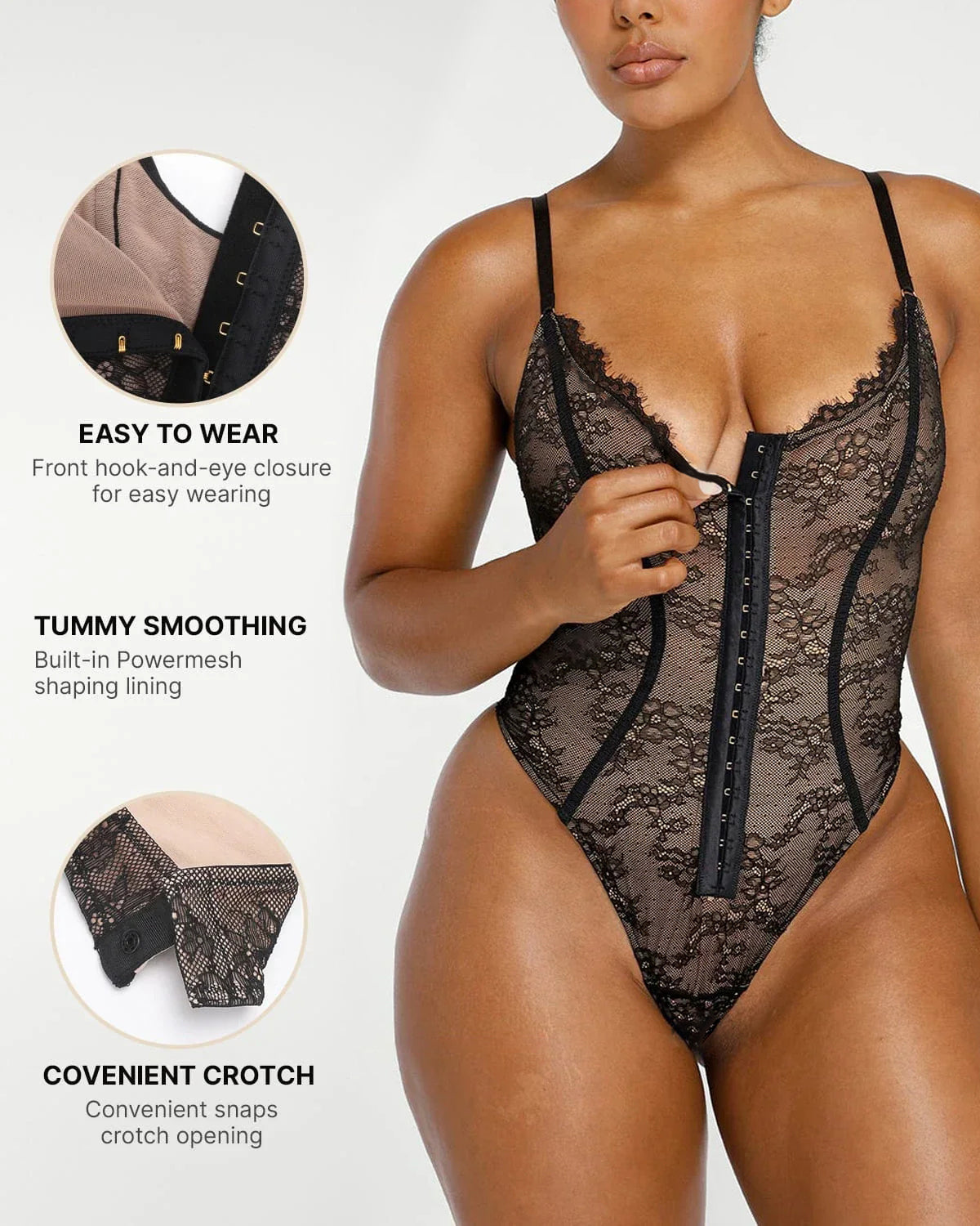 AFZ®LaceLux Bloom Tummy Tamer: ¡Cinturilla con estilo!