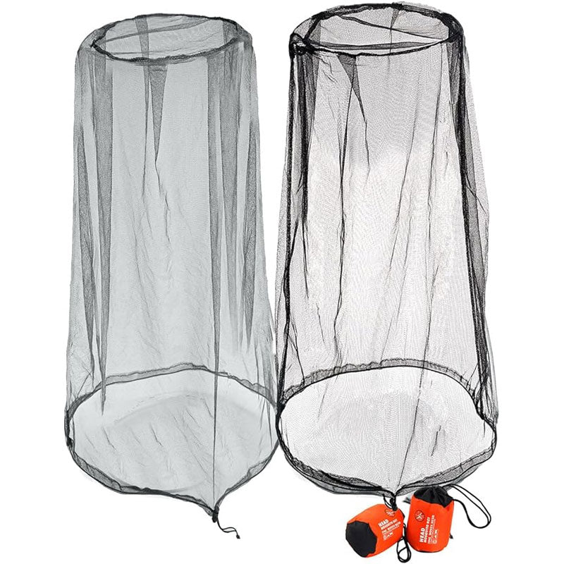 Mosquitera de malla con cordón para la cabeza wohohoho