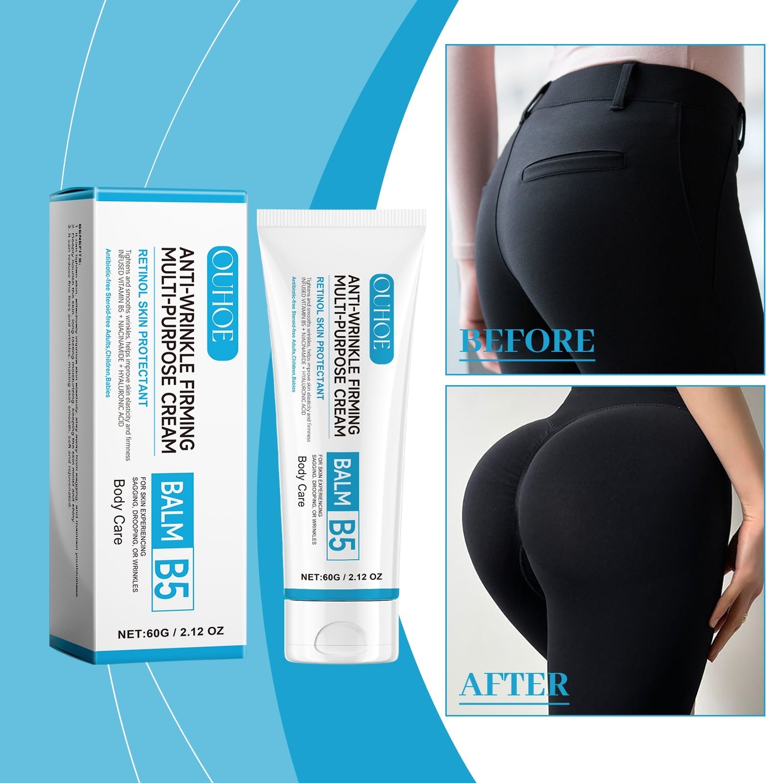 Crema antiarrugas reafirmante B5