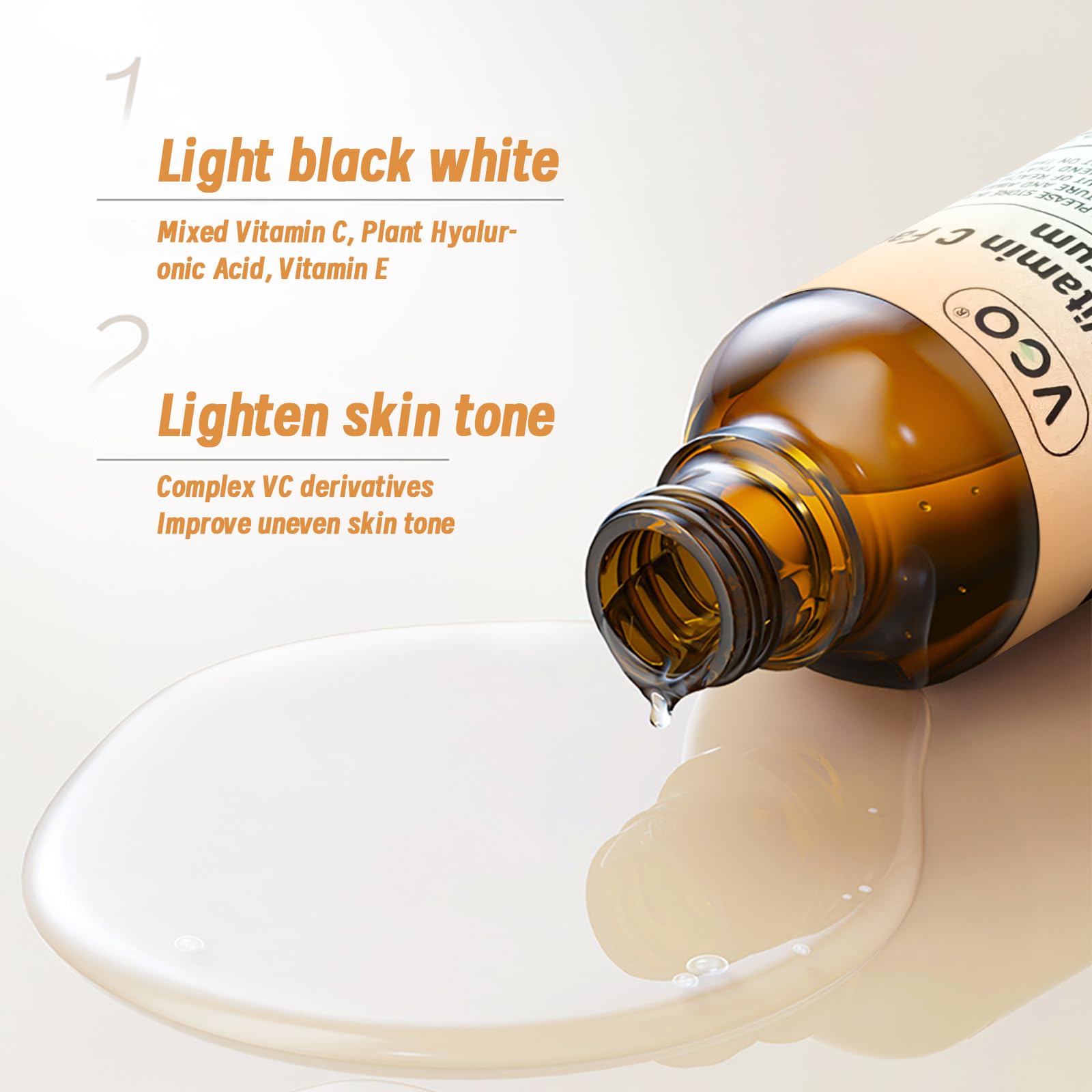 Suero iluminador con vitaminas C y E