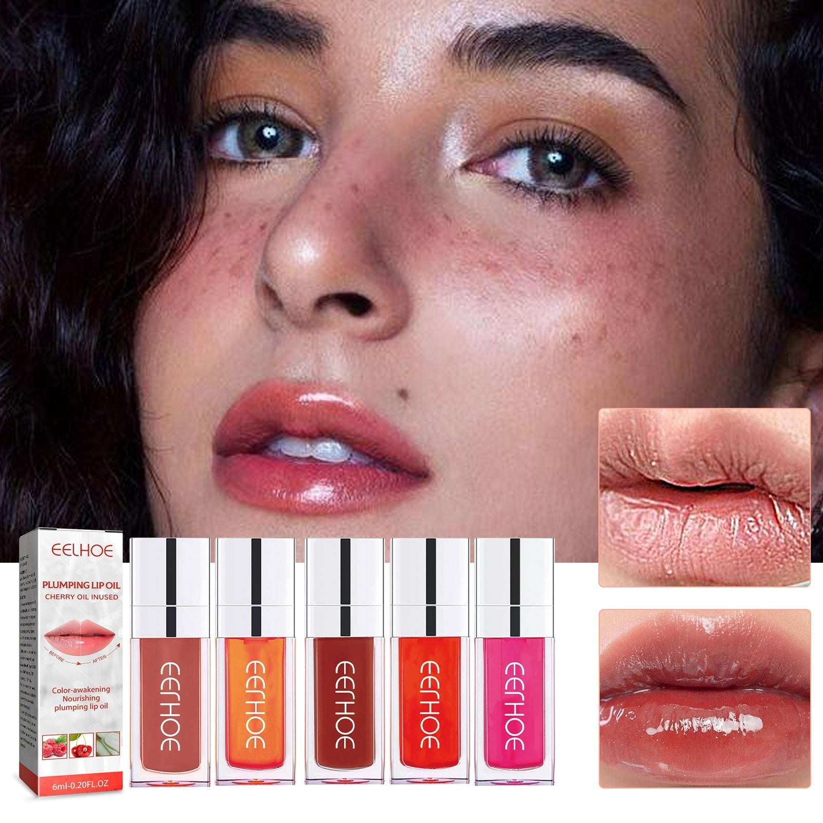 Brillo labial de vidrio Deep Moist