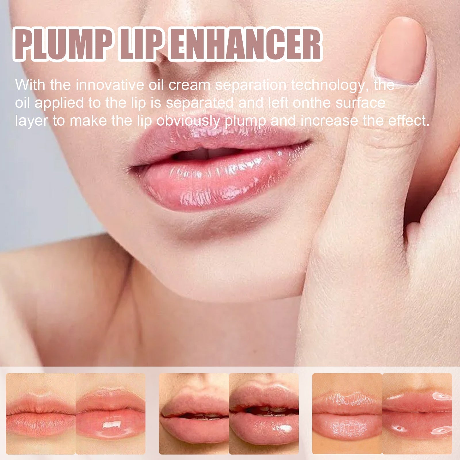 Realzador de labios sensual y voluminoso