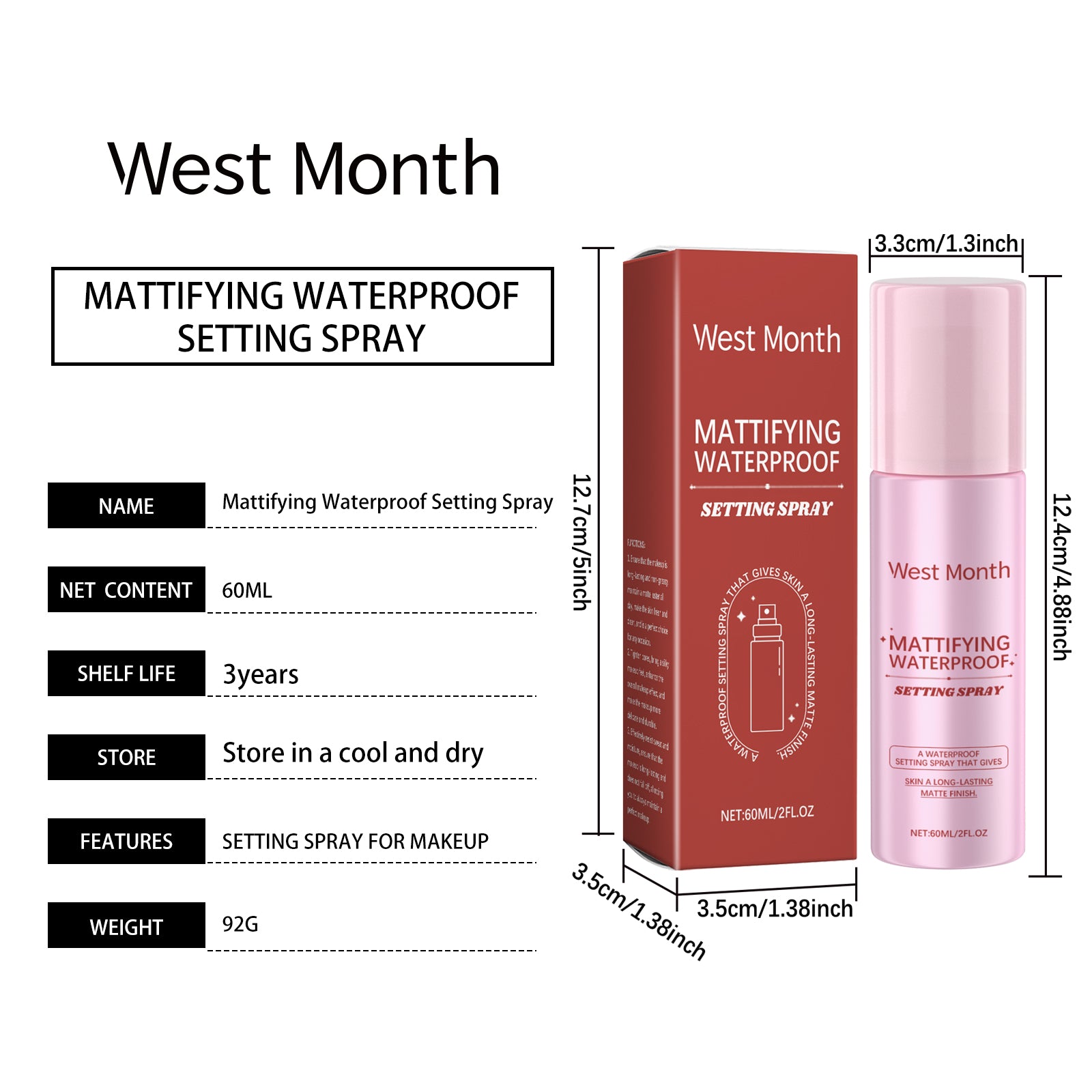Matte Moisturizing Setting Spray