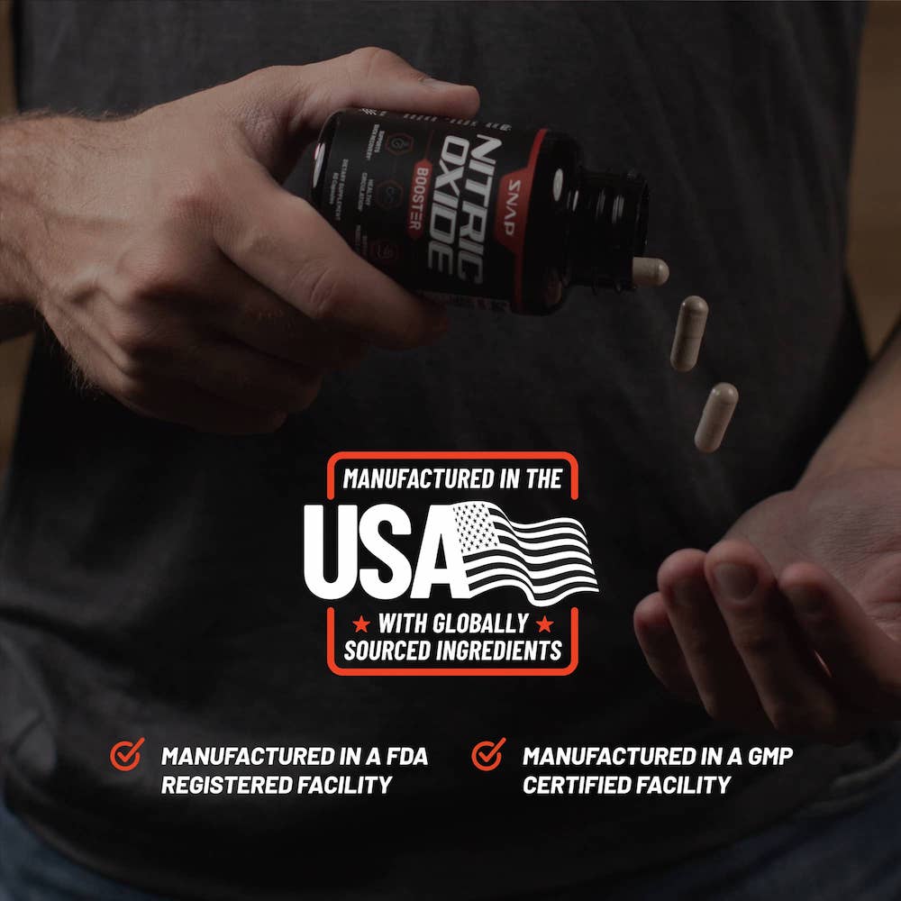 SNAP aumenta la energía y el crecimiento muscular con óxido nítrico