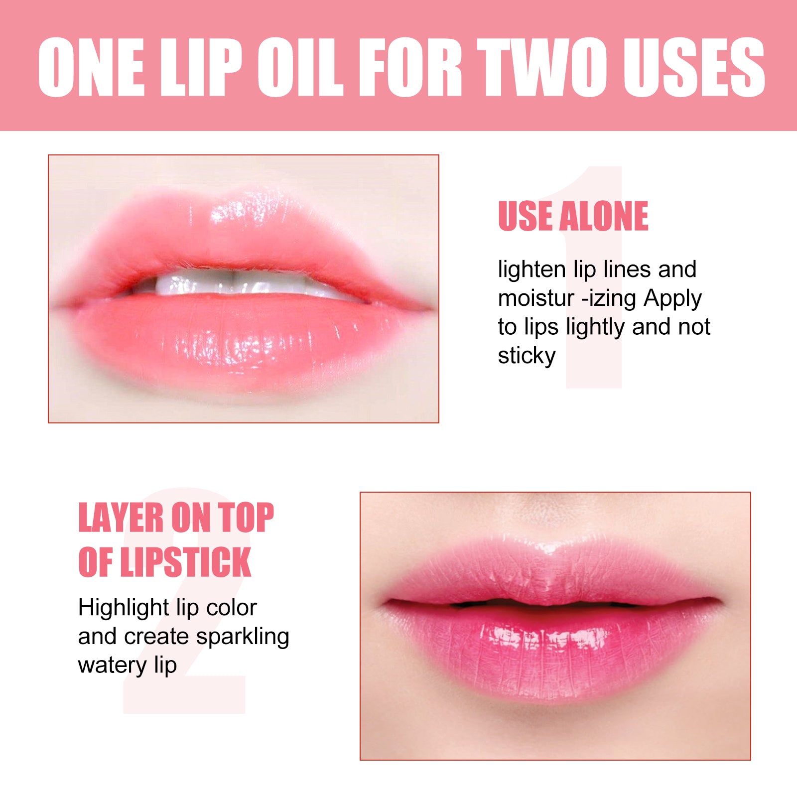 Brillo labial de vidrio Deep Moist
