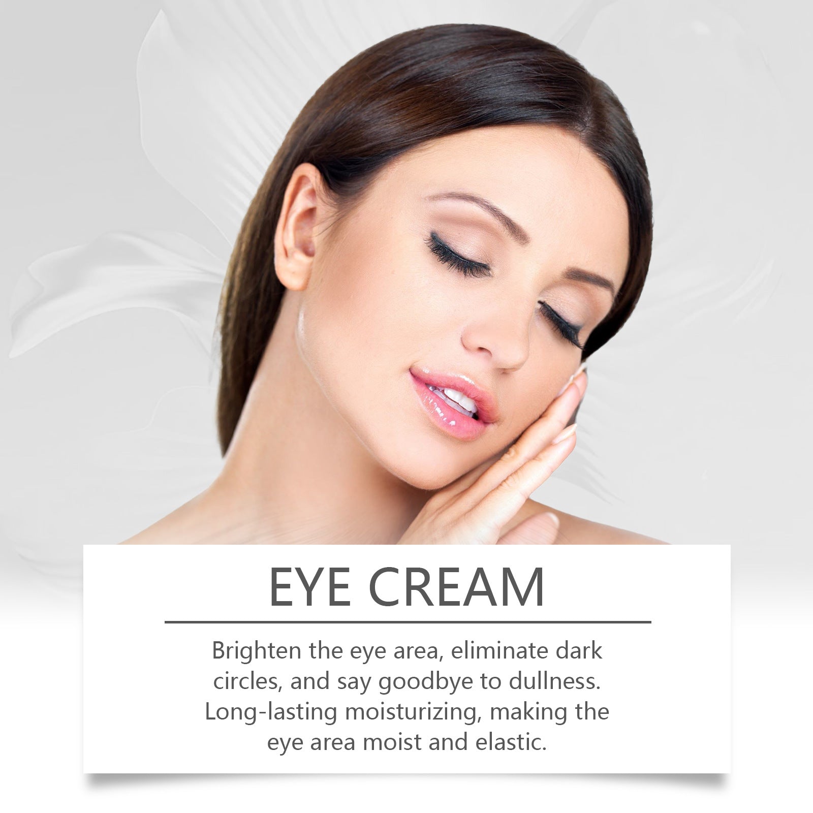 Masajeador de ojos con péptidos reafirmantes
