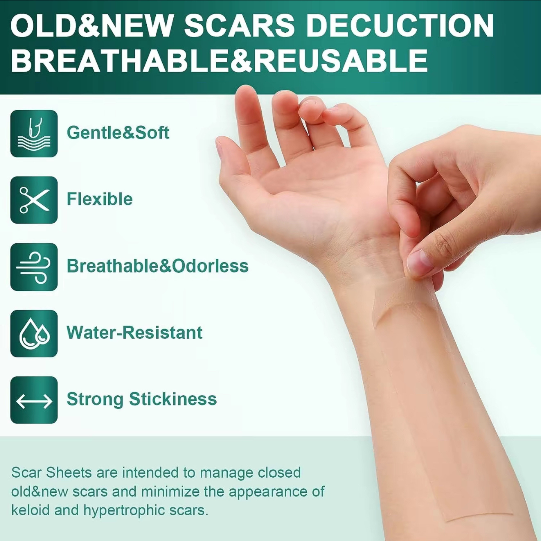 Silicone Scar Sheets for Al
