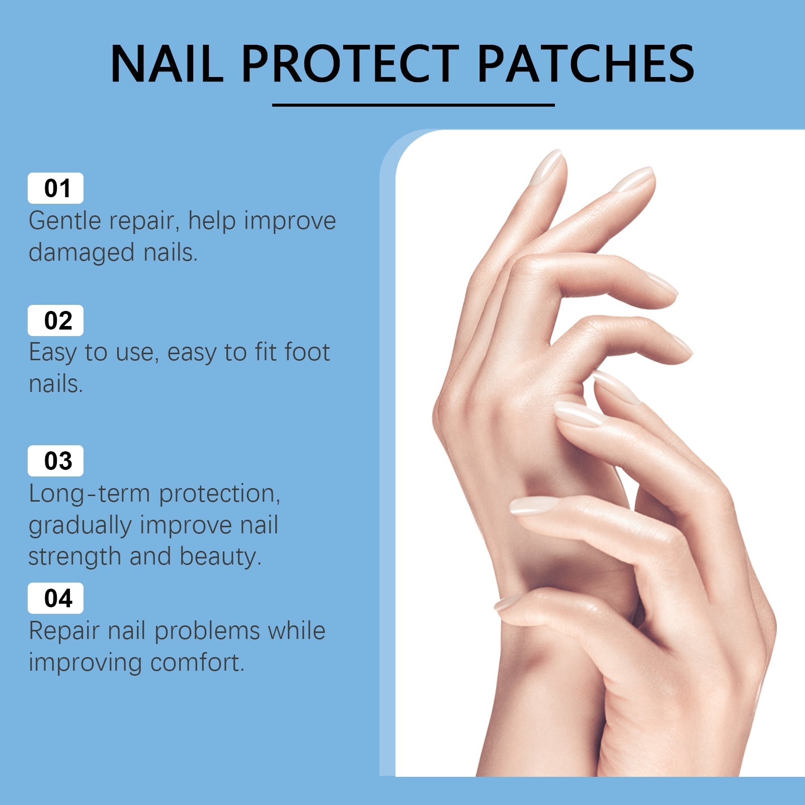 Toenail Strength Protect Patches