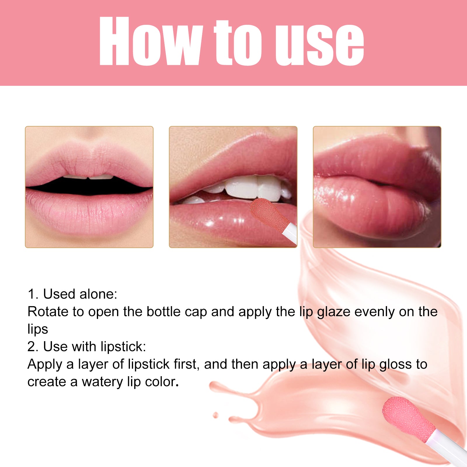 Brillo labial de vidrio Deep Moist