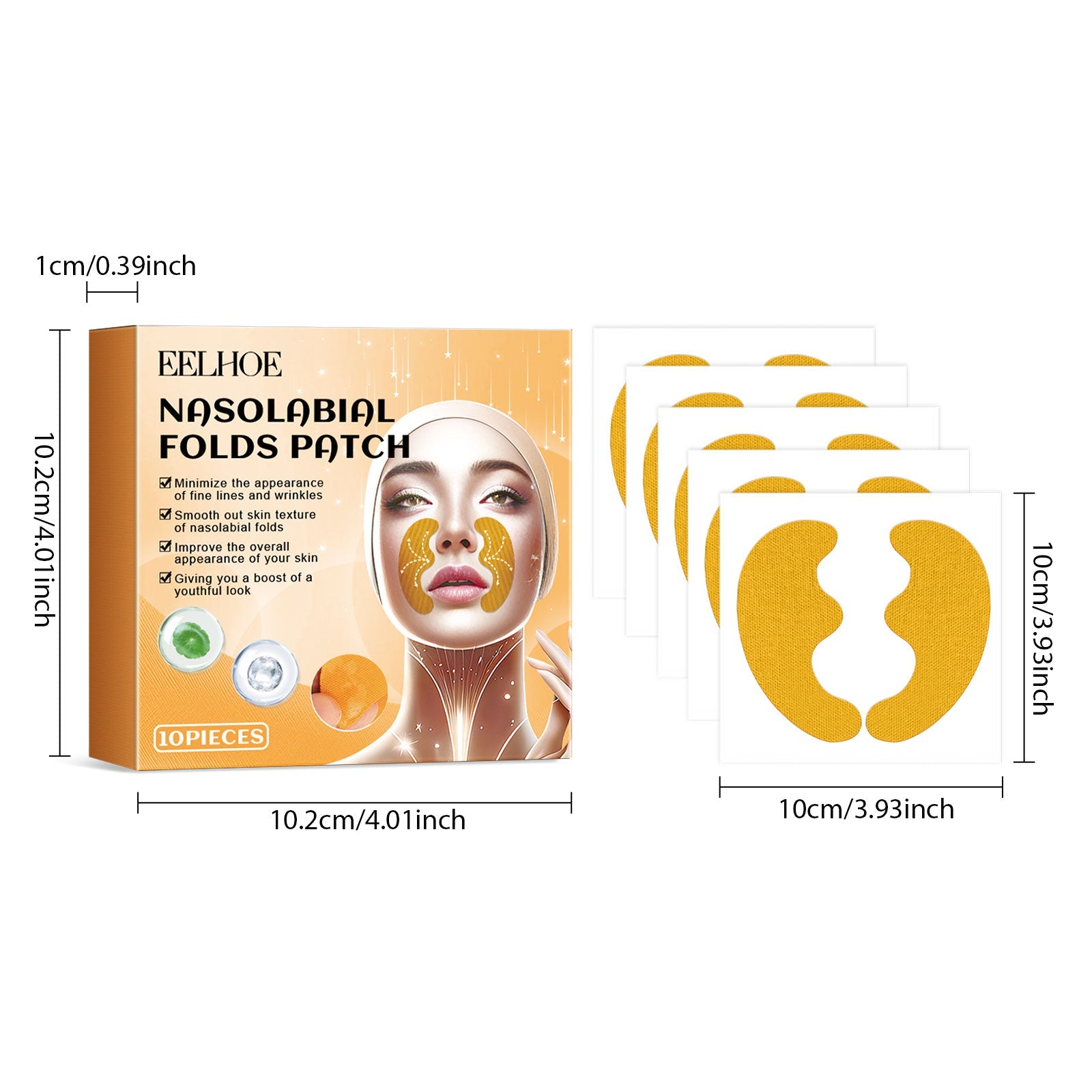 Nasolabial Folds Repair Patch