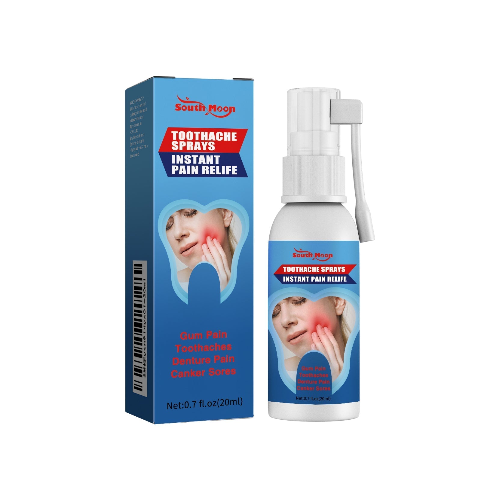 Spray para el dolor de muelas South Moon