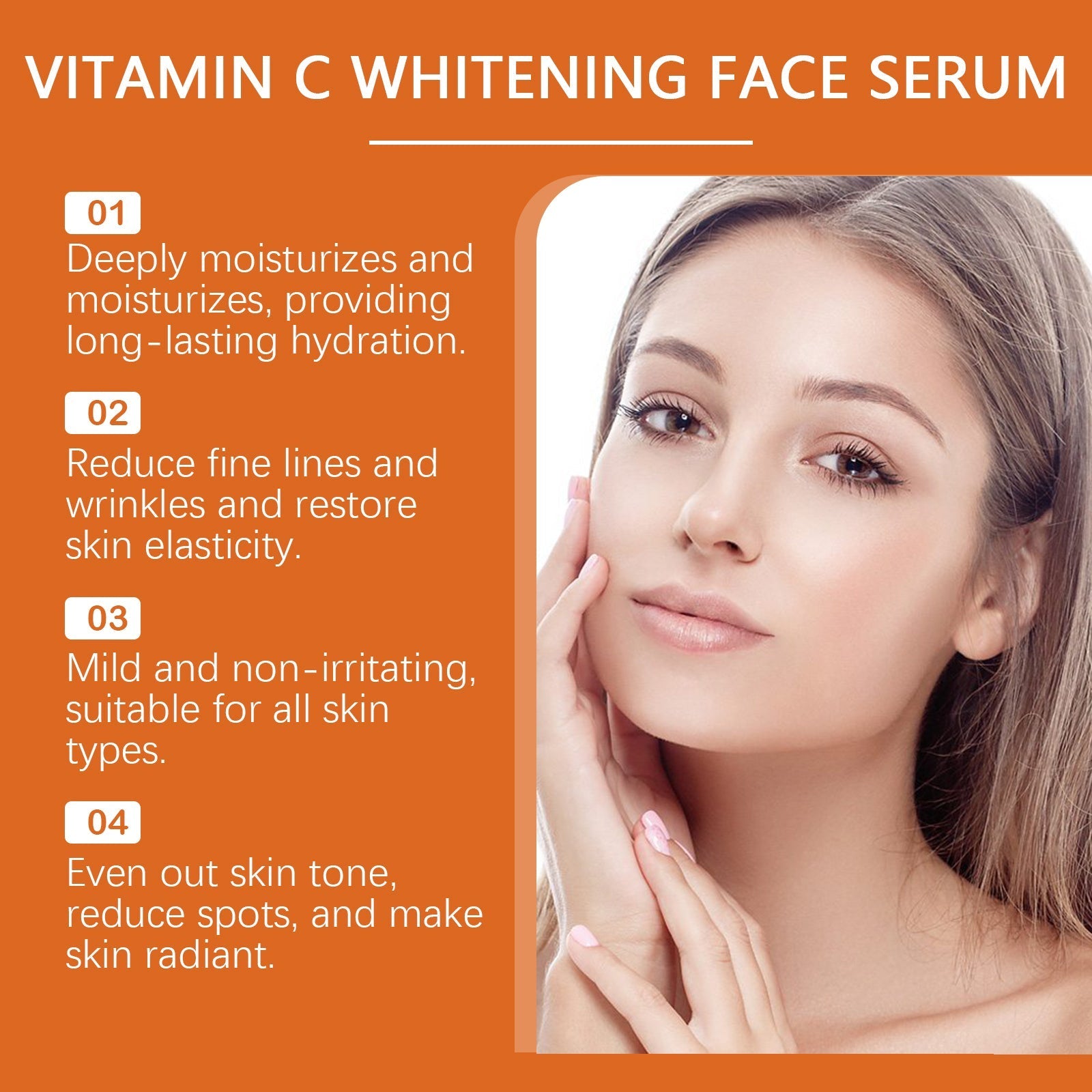 Suero hidratante con vitamina C