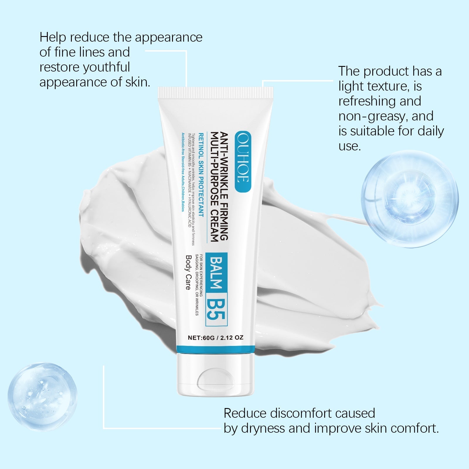 Crema antiarrugas reafirmante B5
