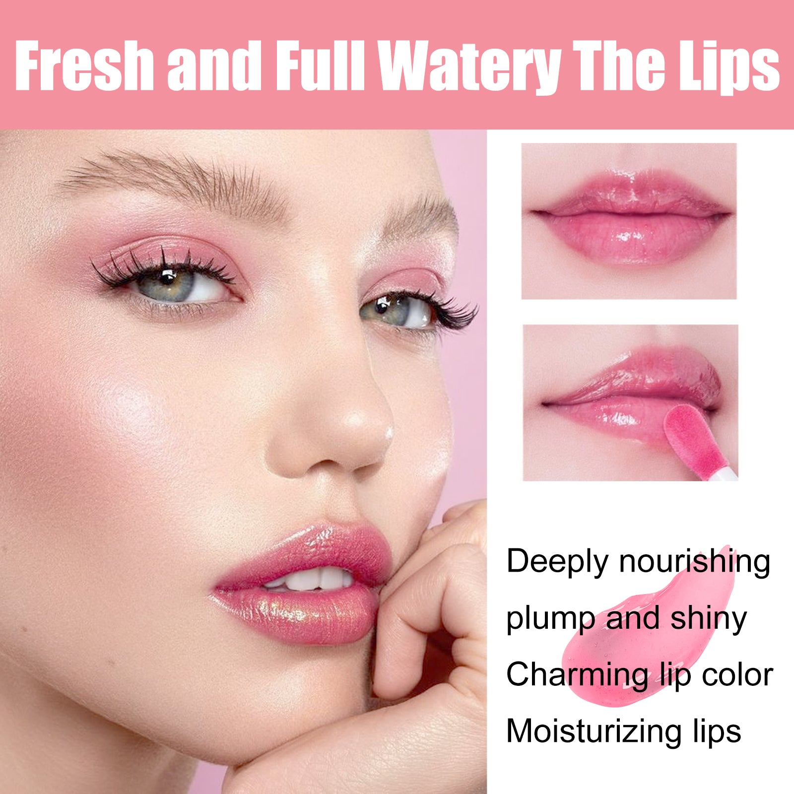 Brillo labial de vidrio Deep Moist