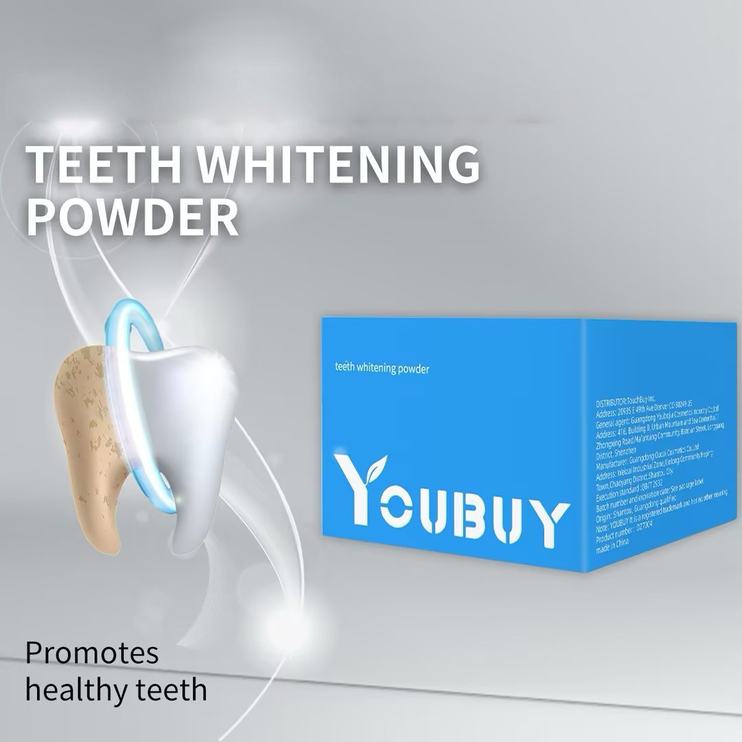 🔥Last Day 49% OFF - Teeth Whitening Powder | Whitening and Stain Removal
