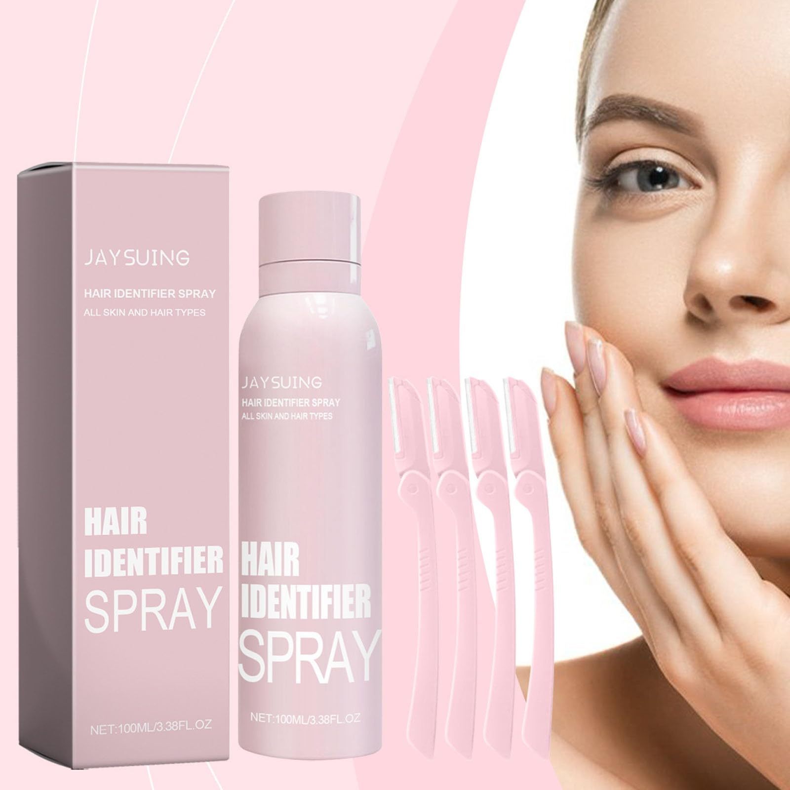 Spray para afeitar el vello facial