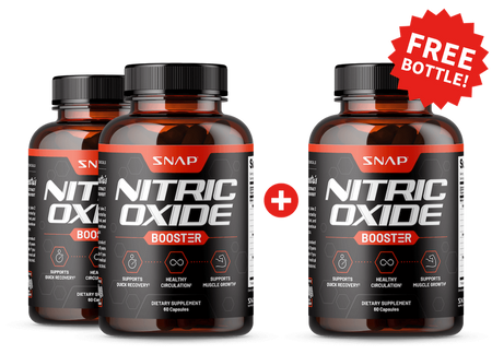 SNAP aumenta la energía y el crecimiento muscular con óxido nítrico