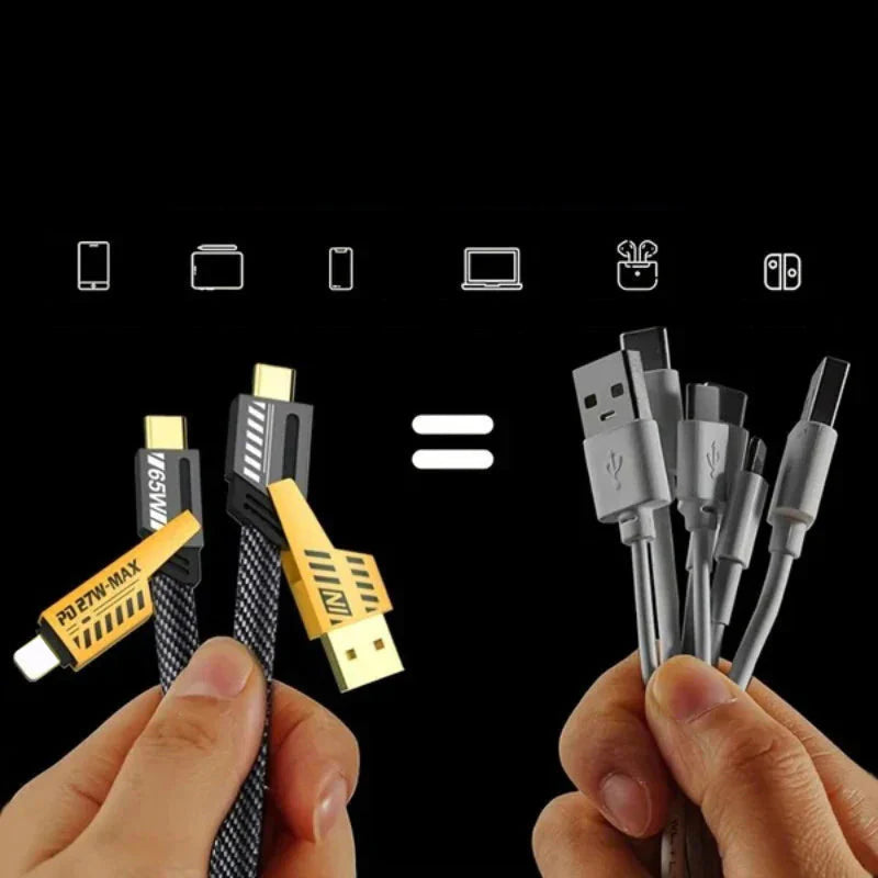 4 in 1 Fast Charging Cable ⚡