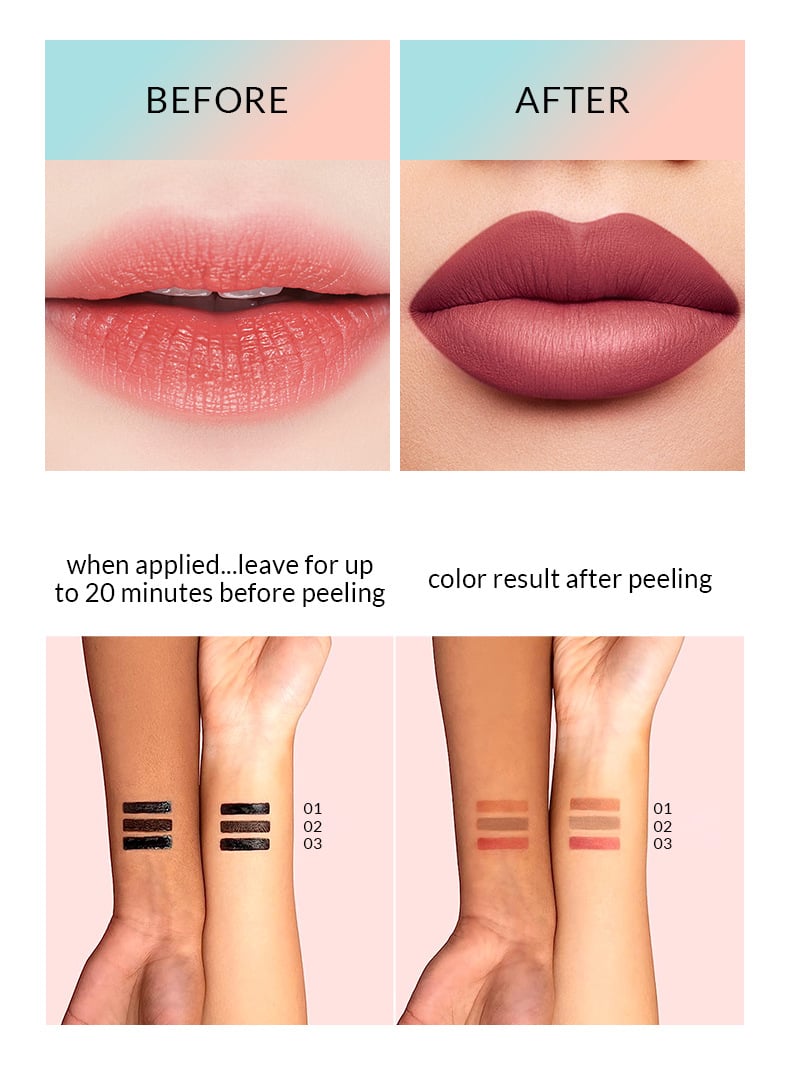 COMPRA 1 Y LLÉVATE 1 GRATIS (🎉 2 PIEZAS)👄Delineador de labios despegable - Dura todo el día y la noche