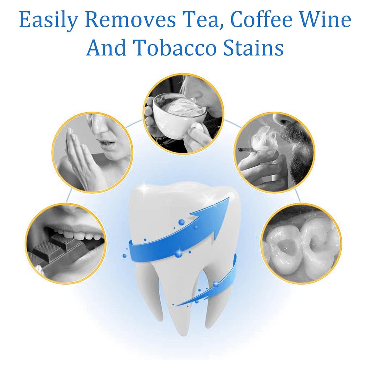 🔥Last Day 49% OFF - Teeth Whitening Powder | Whitening and Stain Removal