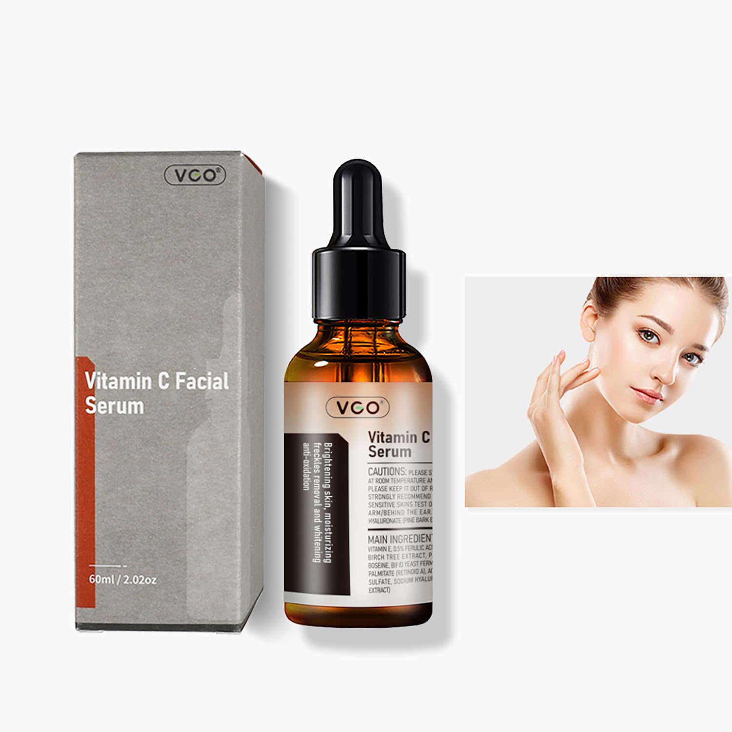 Suero iluminador con vitaminas C y E