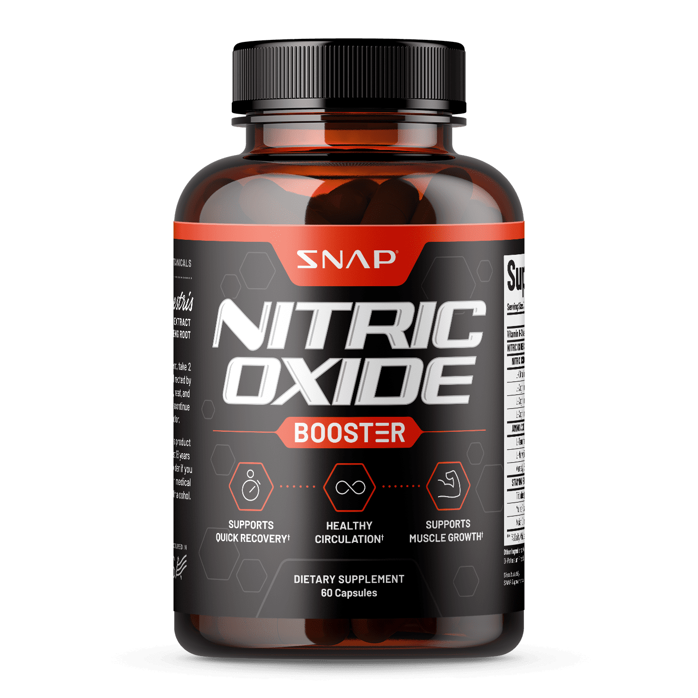 SNAP aumenta la energía y el crecimiento muscular con óxido nítrico