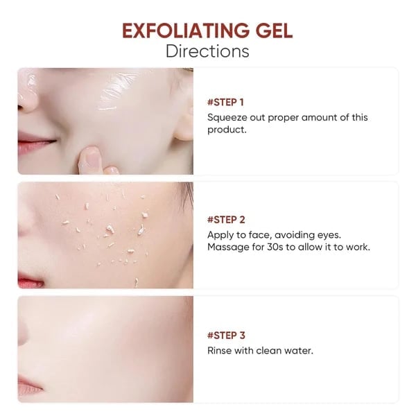Último día 49% de descuento🔥 Gel exfoliante purificante para acantosis nigricans, exfoliación, manchas oscuras, verrugas cutáneas y eccemas