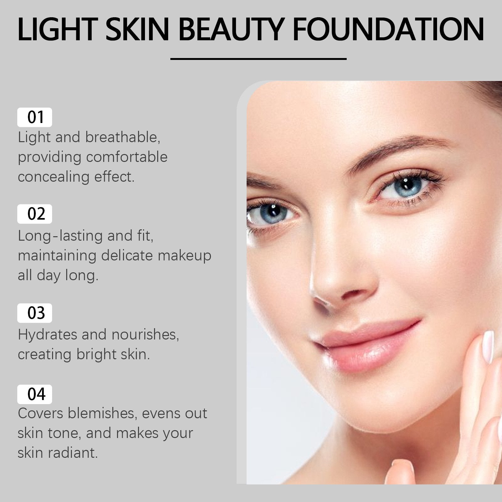 💖Iluminador para debajo de los ojos, corrige e ilumina las ojeras