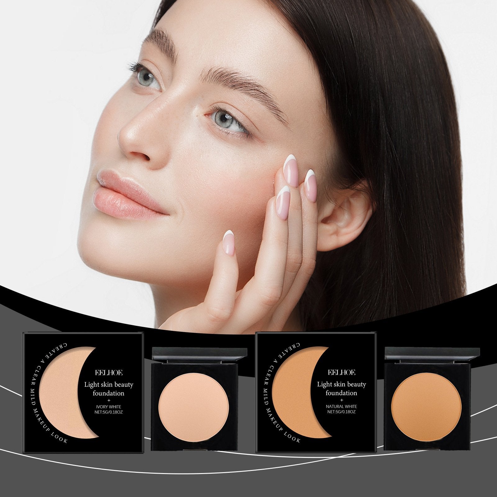 💖Iluminador para debajo de los ojos, corrige e ilumina las ojeras