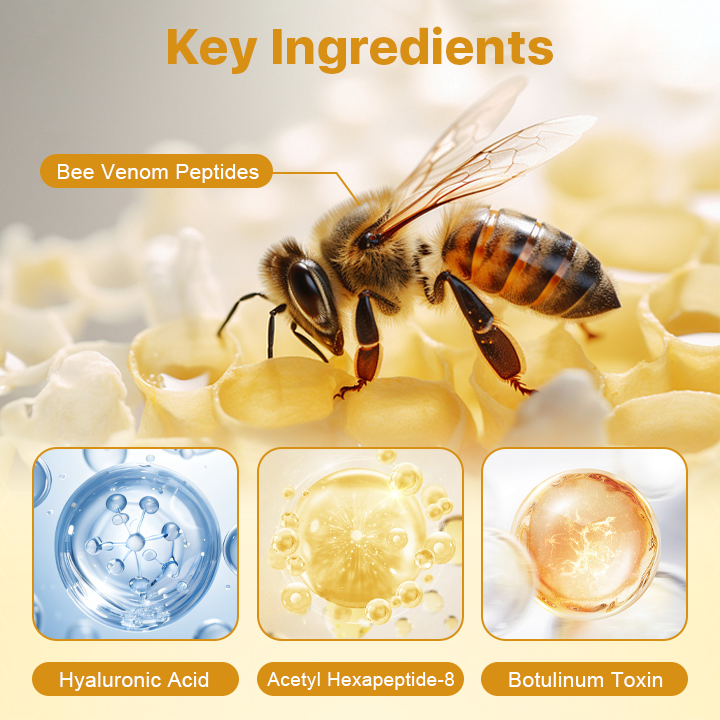 Crema reafirmante con veneno de abeja