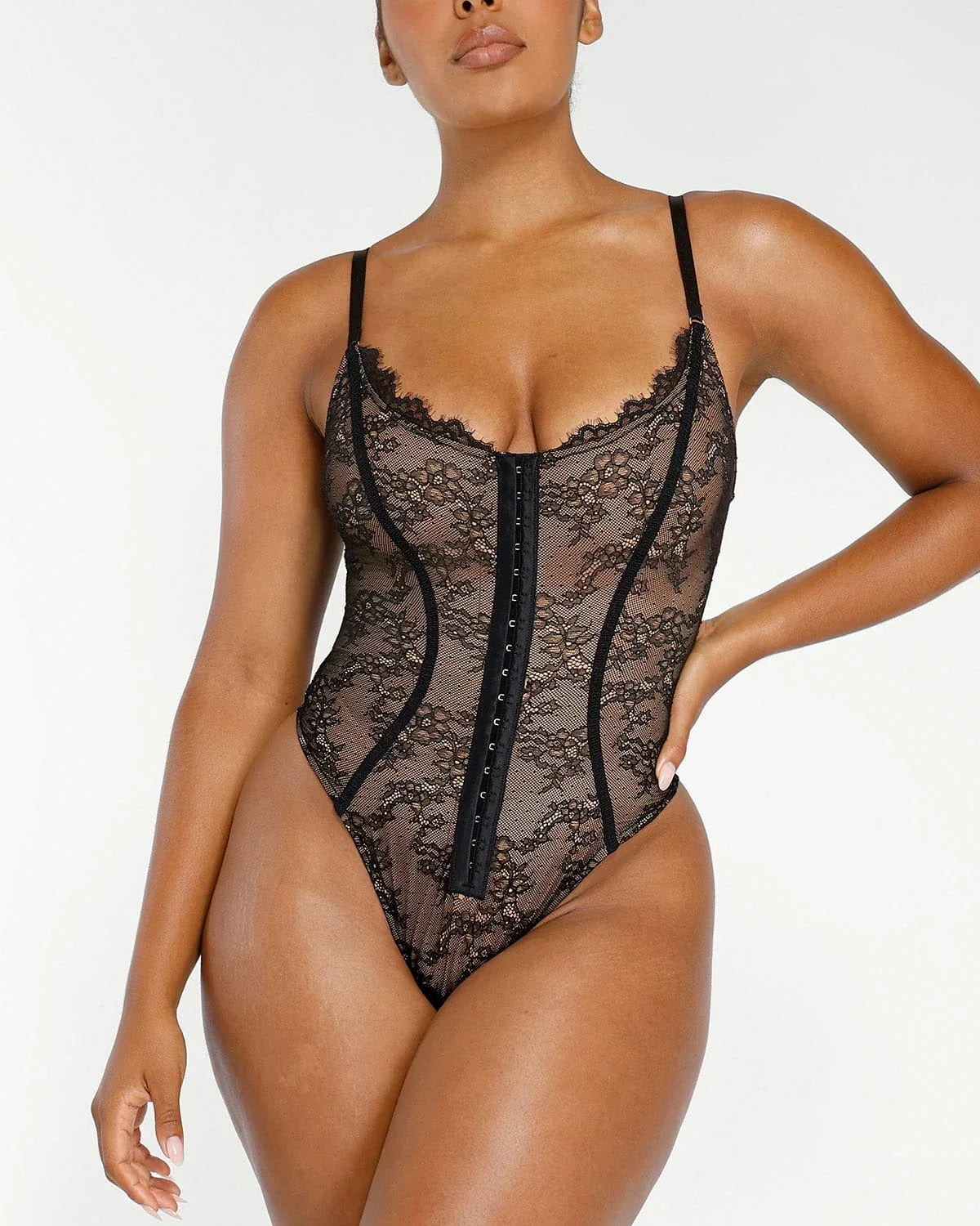 AFZ®LaceLux Bloom Tummy Tamer: ¡Cinturilla con estilo!
