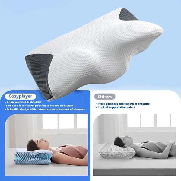 RESTRELIEFTM Premium Contour Relief Pillow