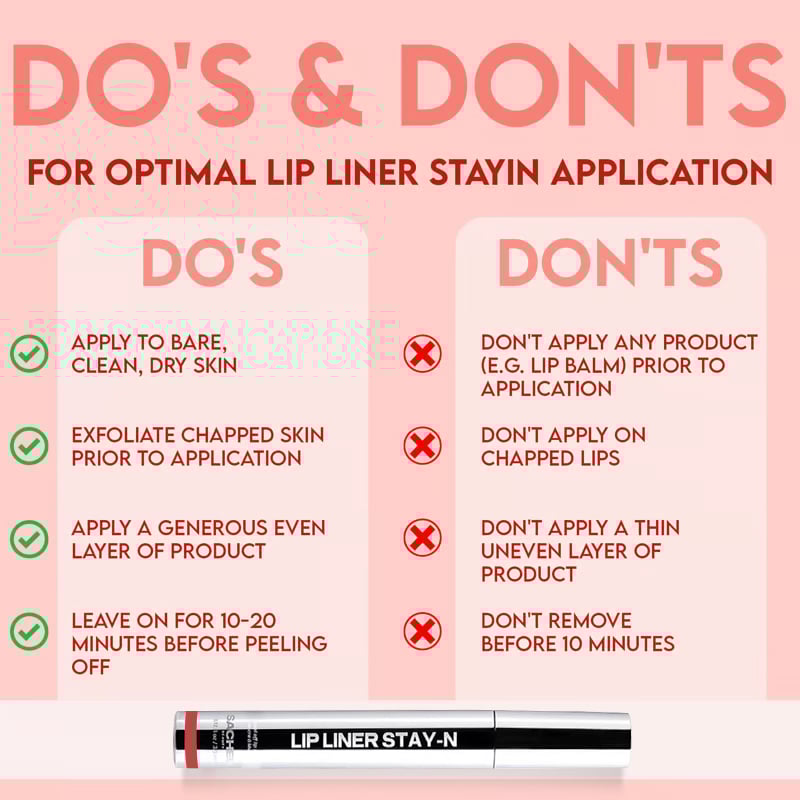 COMPRA 1 Y LLÉVATE 1 GRATIS (🎉 2 PIEZAS)👄Delineador de labios despegable - Dura todo el día y la noche